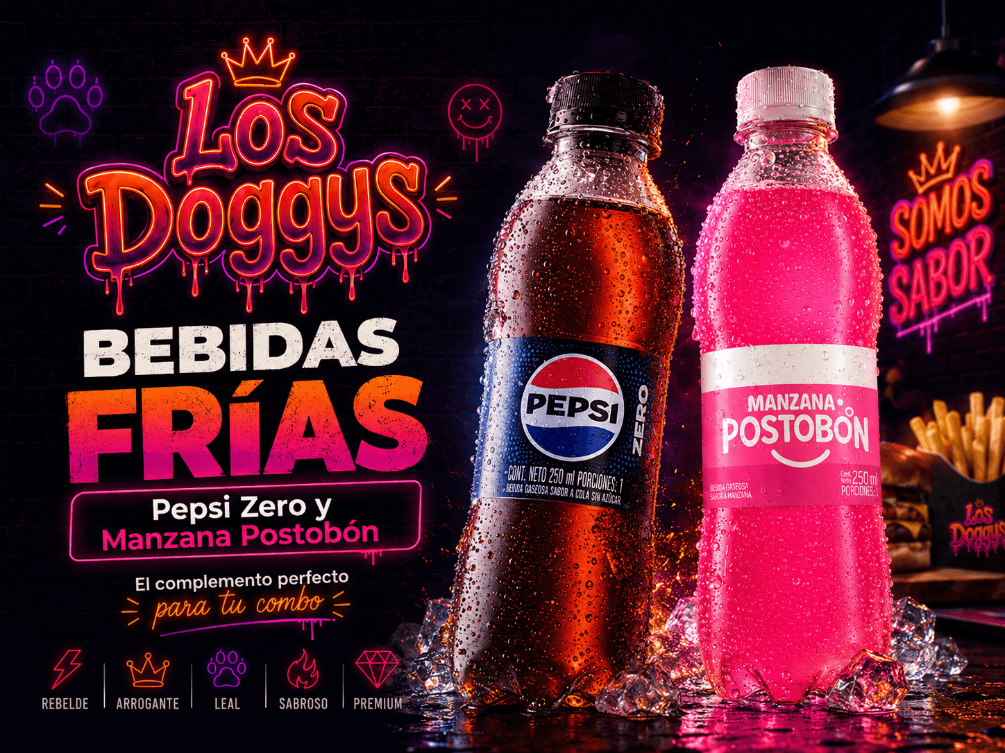 Gaseosa Zero Postobon 250ml